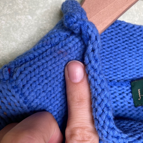 J.Crew Rollneck Long Sleeve Sweater Blue X Small - Picture 9 of 9